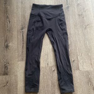 Lululemon all the right places cropped 23”
